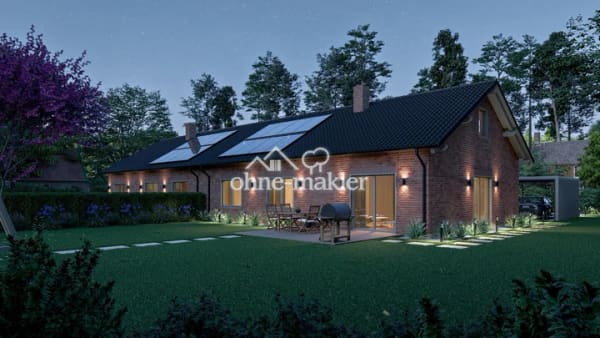 Immobilie in Barum - Hochwertige Bungalow-Haushälfte mit EBK und Sauna - attraktive, ruhige Lage von Barum - Bild 3
