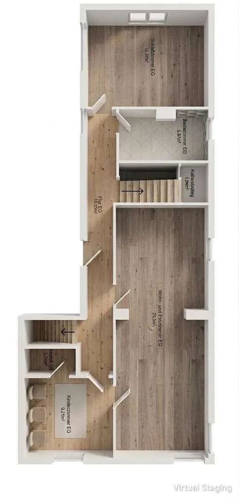 Immobilie in Hückelhoven - Großzügiges Einfamilienhaus, 7 Zimmer, Garten & Schrebergarten – viel Platz für Familie & Ideen - Bild 3