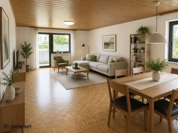 Immobilie in Heimsheim - Alltagstaugliche 2-Zimmer-Wohnung mit Balkon in Heimsheim - Bild 0