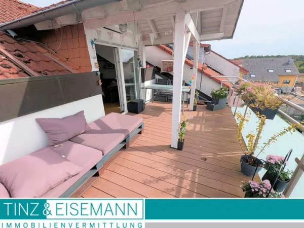 Immobilie in Hambrücken - 4 ZKB Eigentumswohnung mit großem Balkon - Bild 0