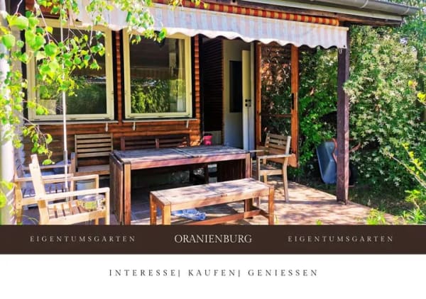Immobilie in Oranienburg - ⭐ Eigentumsgarten mit Bungalow in Oranienburg PROVISIONSFREI ⭐ - Bild 1