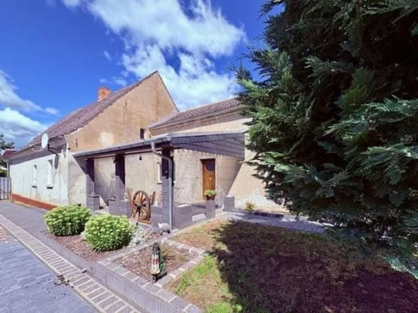 Immobilie in Gartz (Oder) - Einfamilienhaus mit Anbau zu verkaufen - Bild 1