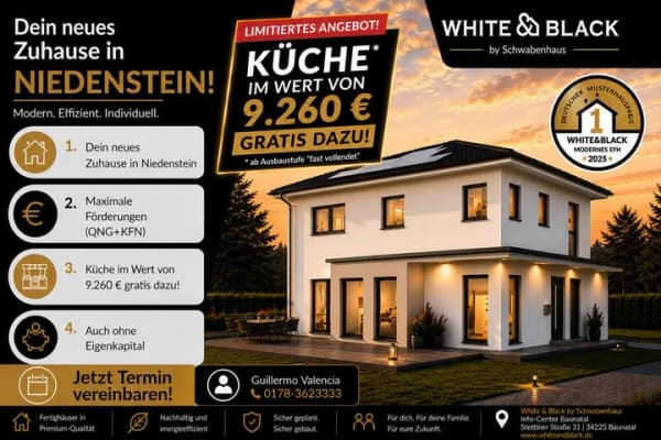 Immobilie in Niedenstein - Build Your Way – Entscheide selbst, wie du bauen willst. - Bild 0