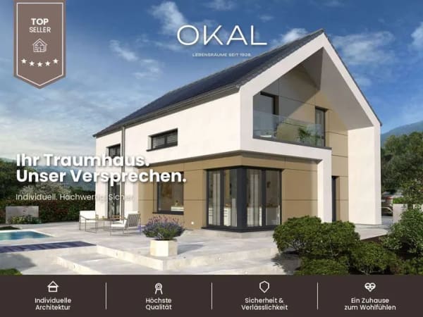 Immobilie in Wittmar - DESIGNHAUS DER EXTRAKLASSE-Malervorbereitet inkl. Grundstück - Bild 0