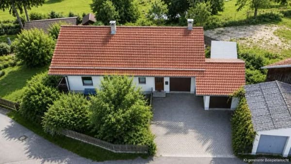 Immobilie in Wiesenfelden - Wohnen für Familie, Generation & Beruf - Bild 1