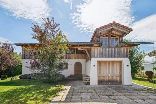 Immobilie in Dietramszell - Rarität, Exklusives Landhaus in Dietramszell mit Berg-Panoramablick - Bild 1