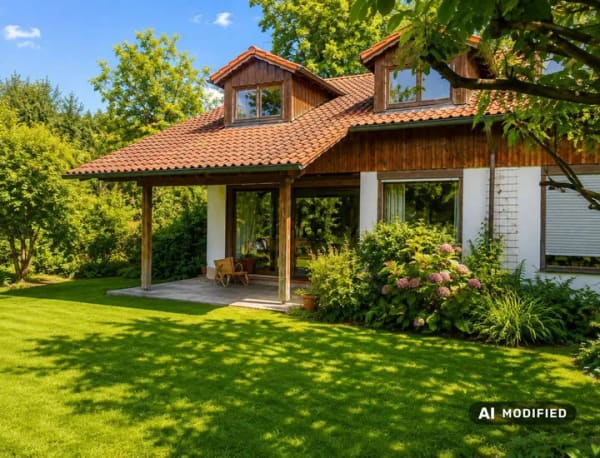 Immobilie in Winhöring - Familienparadies: Geräumiges Haus mit Pool in begehrter, ruhiger Lage. Ein Traum für jedes Zuhause! - Bild 3