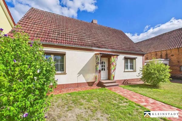Immobilie in Havelberg - Naturnah wohnen und eigene Ideen verwirklichen – Einfamilienhaus mit Nebengelass in Nitzow - Bild 2