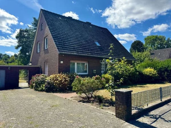 Immobilie in Wietmarschen - Mit eigener Streuobstwiese: Sanierungsbedürftiges Einfamilienhaus auf großem Grundstück Nordlohne! - Bild 3