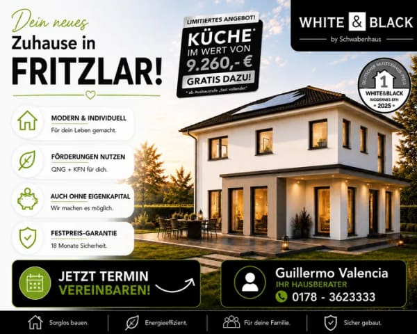 Immobilie in Fritzlar - Heute dein Zuhause, morgen deine Zukunft. - Bild 0