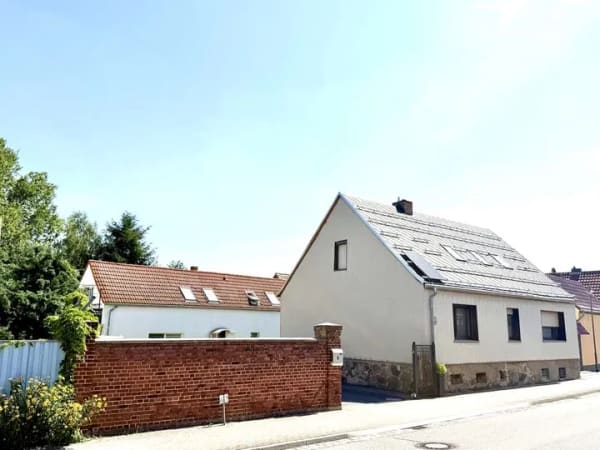 Immobilie in Brieskow-Finkenheerd - Historischer Mehrseitenhof bei Berlin - 2 Häuser - 1 Preis: Clever Querfinanziert und Traum erfüllt - Bild 0