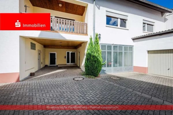 Immobilie in Maintal - Maintal-Wachenbuchen: Gartenwohnung auf ca. 251 Quadratmeter auf einer Ebene sowie einer Doppelgarag - Bild 0