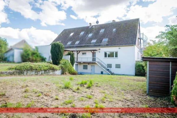 Immobilie in Maintal - Maintal-Wachenbuchen: Gartenwohnung auf ca. 251 Quadratmeter auf einer Ebene sowie einer Doppelgarag - Bild 2
