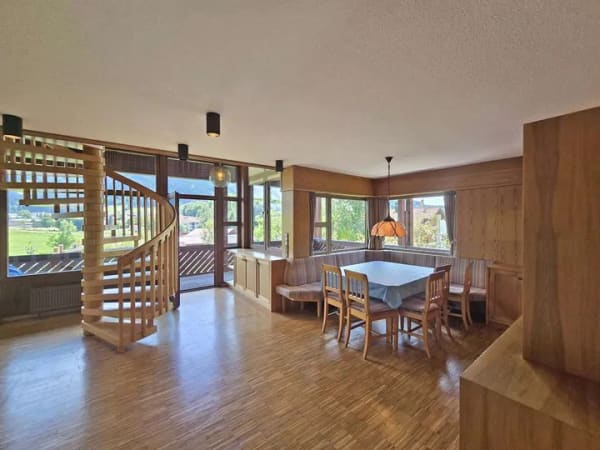 Immobilie in Nesselwang - Alpenflair inklusive: Helle Maisonettewohnung mit beeindruckendem Bergpanorama - Bild 1