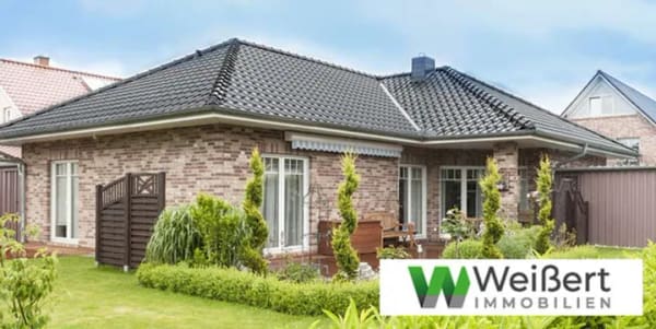 Immobilie in Silberstedt - Neubauprojekt - Komfort auf einer Ebene - Moderner Winkelbungalow - 
Niedrigenergiehaus EH 40 mit W - Bild 0