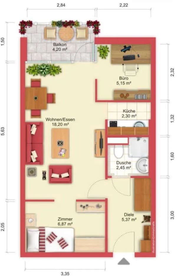 Immobilie in Clausthal-Zellerfeld - Vermietetes Apartment in Altenau Haus EI - Bild 0