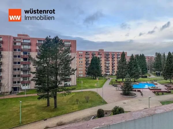 Immobilie in Clausthal-Zellerfeld - Vermietetes, kleines Apartment in der 8. Etage mit Westseitenausrichtung - Bild 0