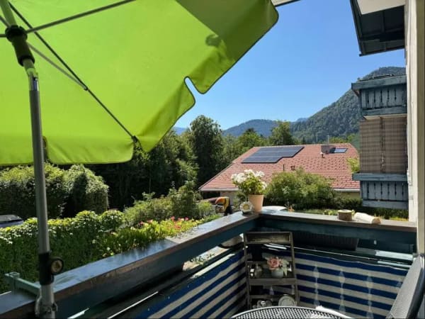 Immobilie in Ruhpolding - Helle 3-Zimmer-Wohnung im Hochparterre - attraktive Kapitalanlage mit bestehendem Mietverhältnis  - Bild 1