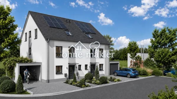 Immobilie in Gau-Algesheim - KfW-40 QNG-Effizienzhaus mit Garten in Top Lage von Gau-Algesheim PV & LW Pumpe - Bild 0