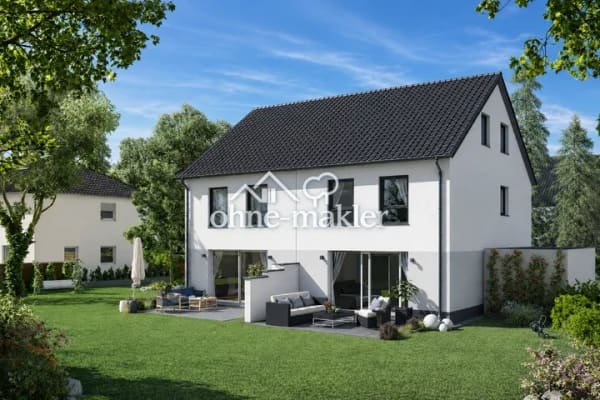 Immobilie in Gau-Algesheim - KfW-40 QNG-Effizienzhaus mit Garten in Top Lage von Gau-Algesheim PV & LW Pumpe - Bild 1