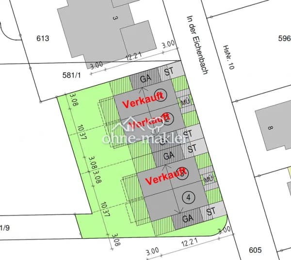Immobilie in Gau-Algesheim - KfW-40 QNG-Effizienzhaus mit Garten in Top Lage von Gau-Algesheim PV & LW Pumpe - Bild 2
