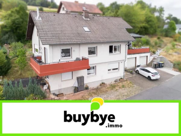 Immobilie in Hilders - Hilders: Großzügiges Einfamilienhaus mit Einliegerwohnung, Terrasse und Garten - Bild 0