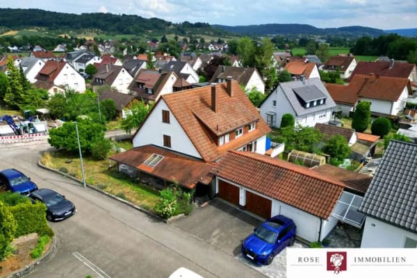 Immobilie in Rudersberg - Großzügiges Zweifamilienhaus mit großem Garten und einer Doppelgarage in Schlechtbach - Bild 1
