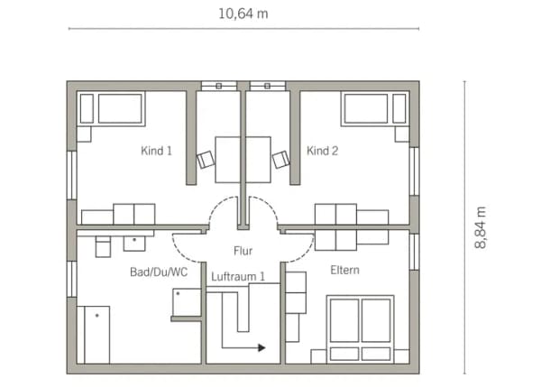 Immobilie in Carlow - Repräsentative Stadtvilla auf großem 1292m² Grundstück in Feldrandlage - Bild 3