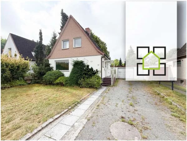 Immobilie in Prisdorf - Modernisierungsbedürftiges Haus mit viel Garten und Nutzfläche - Bild 0
