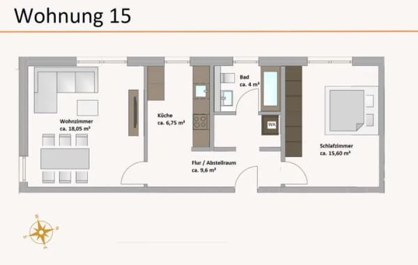 Immobilie in Dreieich - 2-Zimmerwohnung in Dreieich-Sprendlingen zu verkaufen! - Bild 4