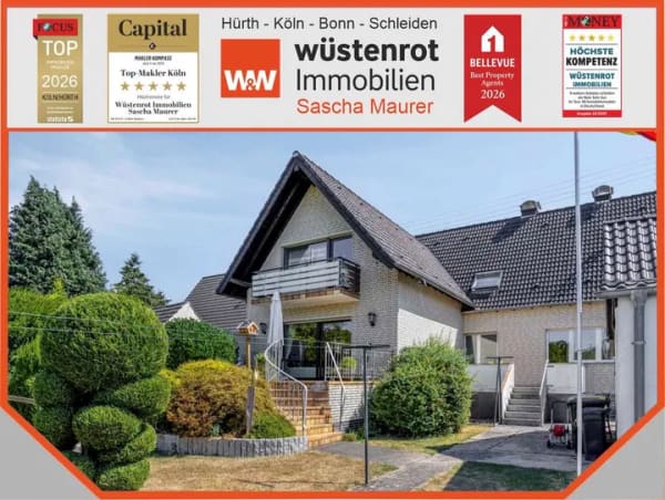 Immobilie in Weilerswist - Echtes Raumwunder auf großem Sonnen-Grundstück in guter Wohnlage. Hier ist flexible Nutzung möglich! - Bild 0