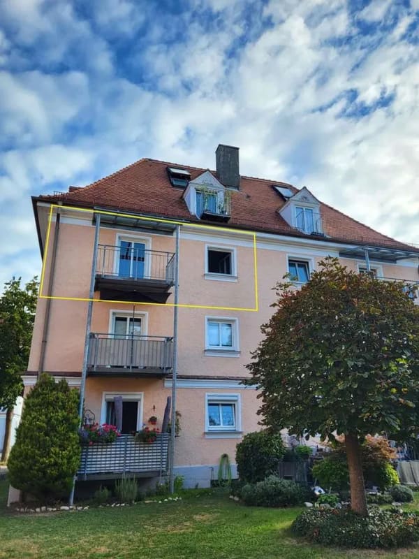 Immobilie in Burghausen - Attraktive Kapitalanlage in Burghausen | 2-Zimmer-Wohnung mit Balkon und TG | Provisionsfrei - Bild 1