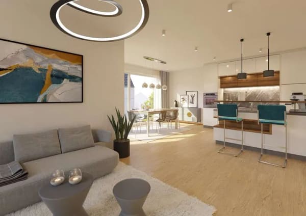 Immobilie in Gessertshausen - Wohnung Nr. 05 - 32,92 m2 - Bild 4