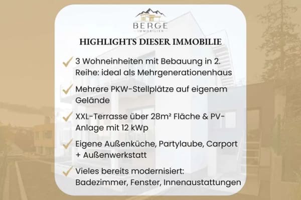 Immobilie in Fuldatal - Mehrgenerationenhaus in Traumlage von Fuldatal-Rothwesten - Bild 1