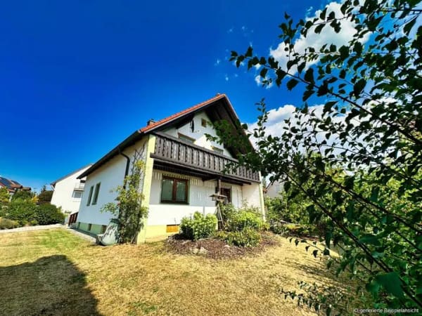 Immobilie in Beratzhausen - Raum zum Leben!
Gepflegtes Einfamilienhaus in Beratzhausen mit Doppelgarage - Bild 1