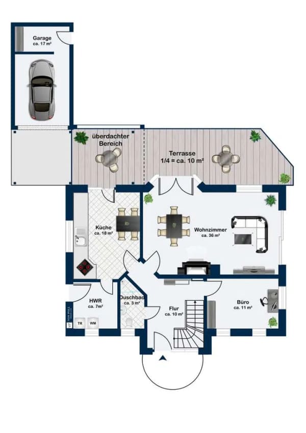 Immobilie in Thedinghausen - Großzügiges und familienfreundliches Einfamilienhaus mit Vollkeller und Garage – vermietet - Bild 1