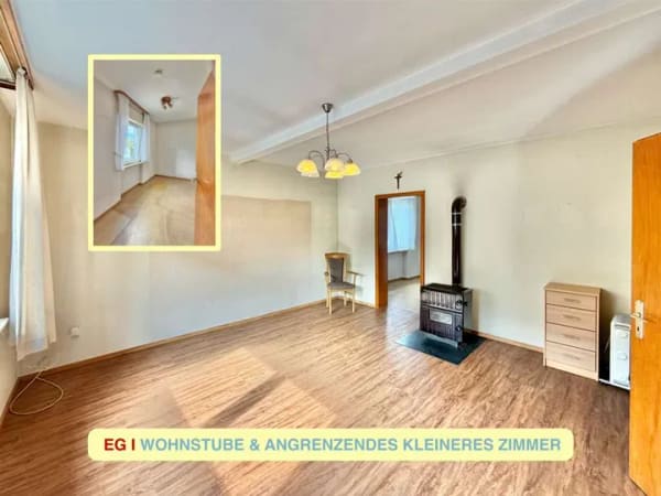 Immobilie in Kisselbach - Wohnen im Ortskern: Viele
Möglichkeiten zum kleinen Preis - Bild 2