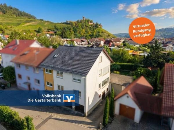 Immobilie in Ortenberg - ***Wohnen mit Schlossblick - Attraktives Zwei- bis Dreifamilienhaus in Ortenberg*** - Bild 0