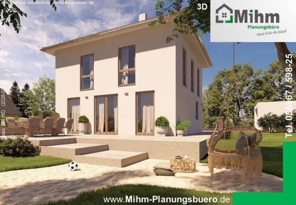 Immobilie in Zeitlofs - Massivhaus Stadtvilla 120qm planbar nach Ihren Wünschen - Bild 0
