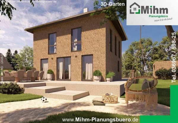 Immobilie in Zeitlofs - Massivhaus Stadtvilla 120qm planbar nach Ihren Wünschen - Bild 1