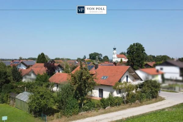 Immobilie in Polling - Natur. Ruhe. Weite. - Großzügiges Zweifamilienhaus mit vielseitigem Potenzial und traumhaftem Garten - Bild 0
