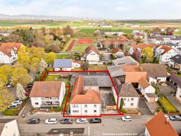 Immobilie in Herxheim - Großes Haus und Hof mit Hallen  - vielseitigem Nutzungspotenzial in Herxheim - Bild 4