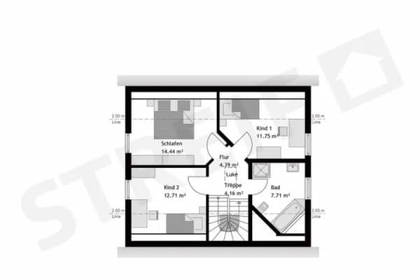 Immobilie in Hermsdorf/Erzgebirge - Effizienzhaus 40 - Ihr individuell geplantes Traumhaus von STREIF - Bild 2