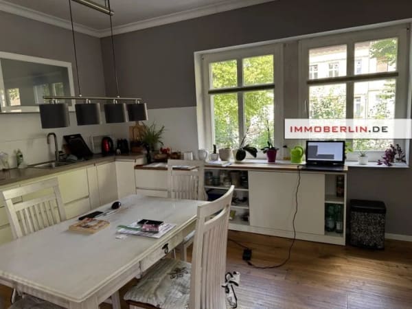 Immobilie in Gransee - IMMOBERLIN.DE - Sehr charmante Wohnung mit Nebengebäude in familienfreundlicher Lage - Bild 4