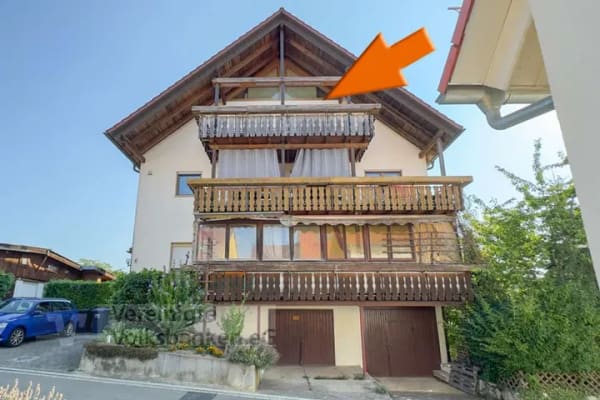 Immobilie in Walddorfhäslach - 3,5-Zimmer-Wohnung mit Balkon - sofort Frei - Bild 1