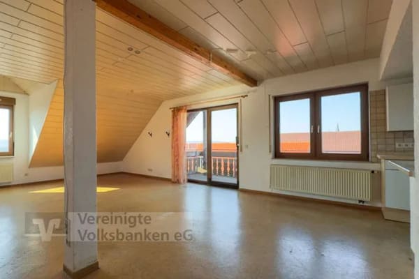 Immobilie in Walddorfhäslach - 3,5-Zimmer-Wohnung mit Balkon - sofort Frei - Bild 2