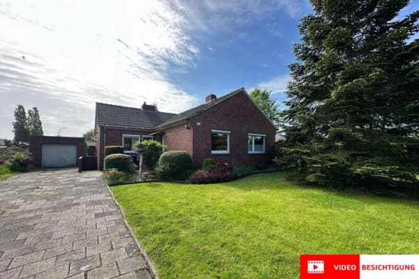 Immobilie in Moormerland - Bungalow auf herrlichem Grundstück in Oldersum - Bild 0