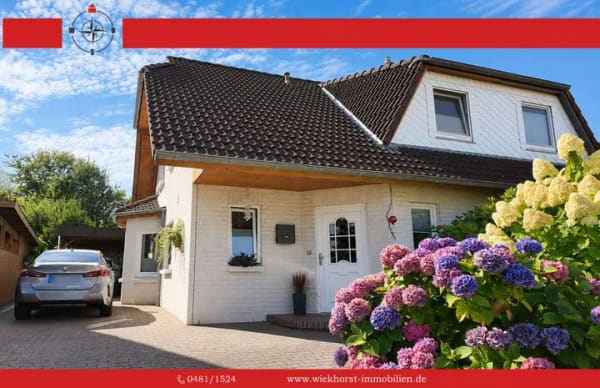 Immobilie in Albersdorf - Hortensientraum in Albersdorf I Gepflegte DHH in ruhiger Sackgassenlage mit Gartenidylle - Bild 0