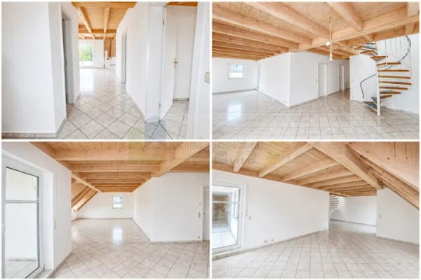 Immobilie in Bad Dürrheim - Großzügige Maisonette-Wohnung mit 159 m², zwei Wohnebenen, drei Balkone u. flexibler Raumaufteilung - renoviert - in Bad Dürrheim - Bild 4