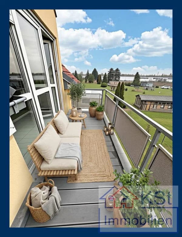 Immobilie in Zwenkau - Zwenkau ruft: Bezugsfreie 4 Zimmer mit Balkon und Tageslichtküche. Dein entspanntes neues Upgrade - Bild 3